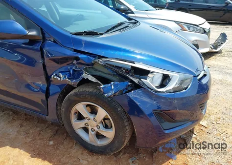 2015 Hyundai Elantra Se/Sport/Limited z USA, uszkodzony, nr VIN 5NPDH4AE7FH585344